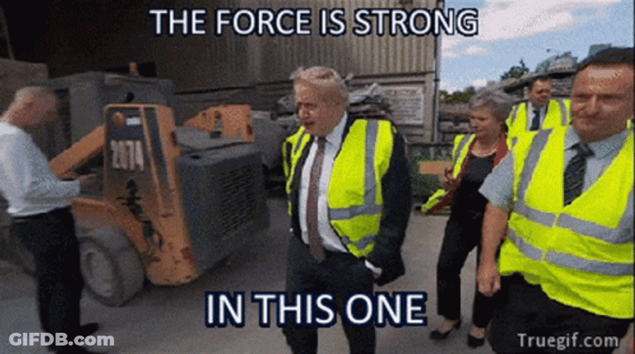 The Force Is Strong With This One Trump Meme GIF