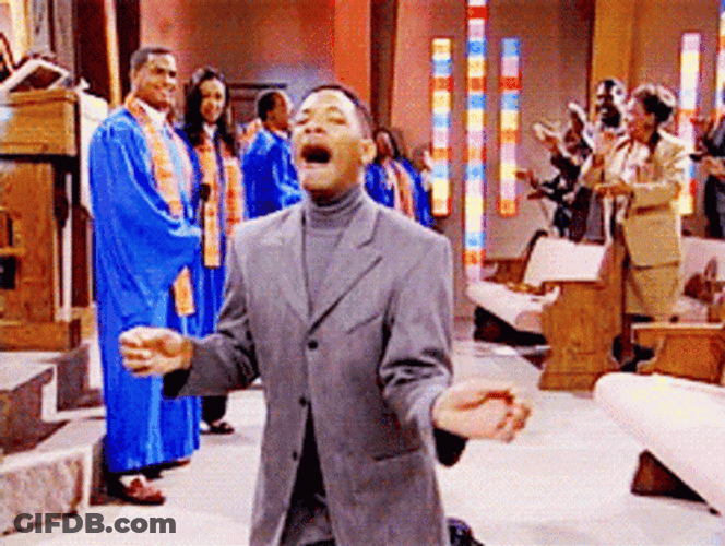The Fresh Prince Faint GIF