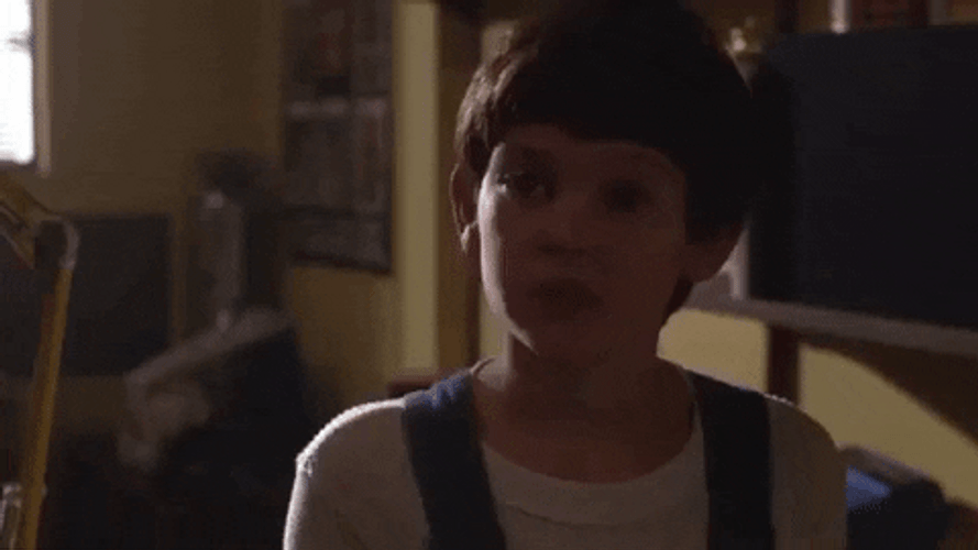 The Friend Of A Sci-Fi Et Is Mumbling GIF