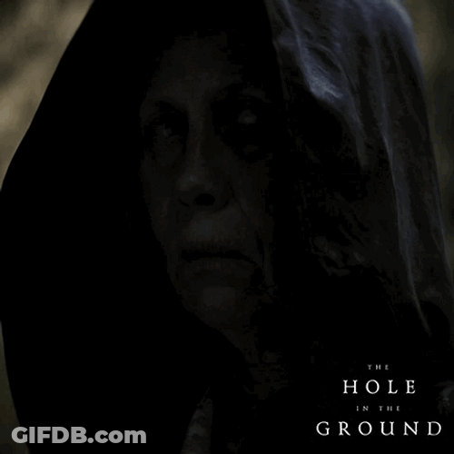 The Ghost Face Holes Movie GIF