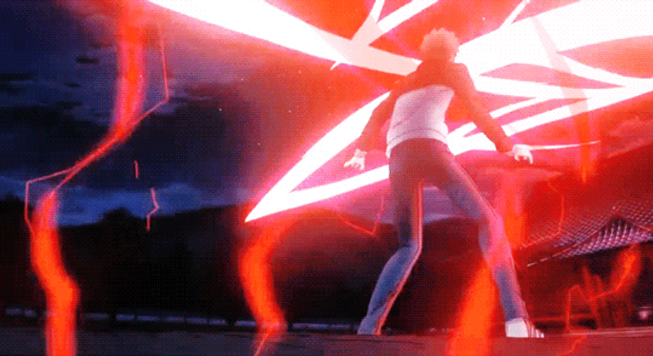 The Gilgamesh Red Light Power GIF