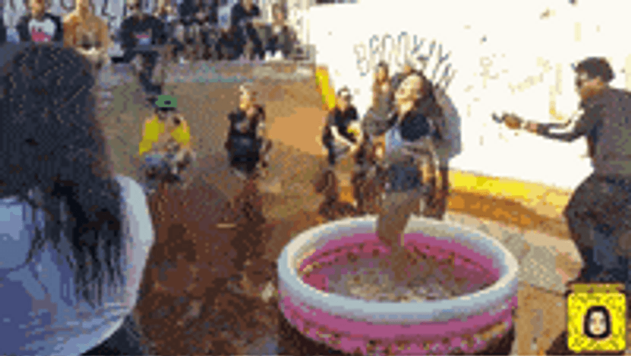 The Girl Remove Her Wet Tshirt GIF