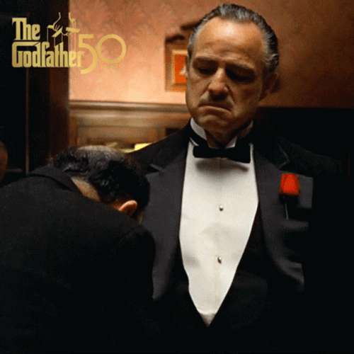 The Godfather Vito Corleone Nod GIF