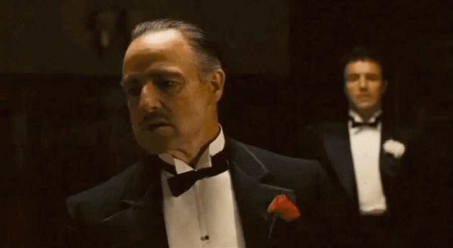 The Godfather Vito Corleone Real Man GIF