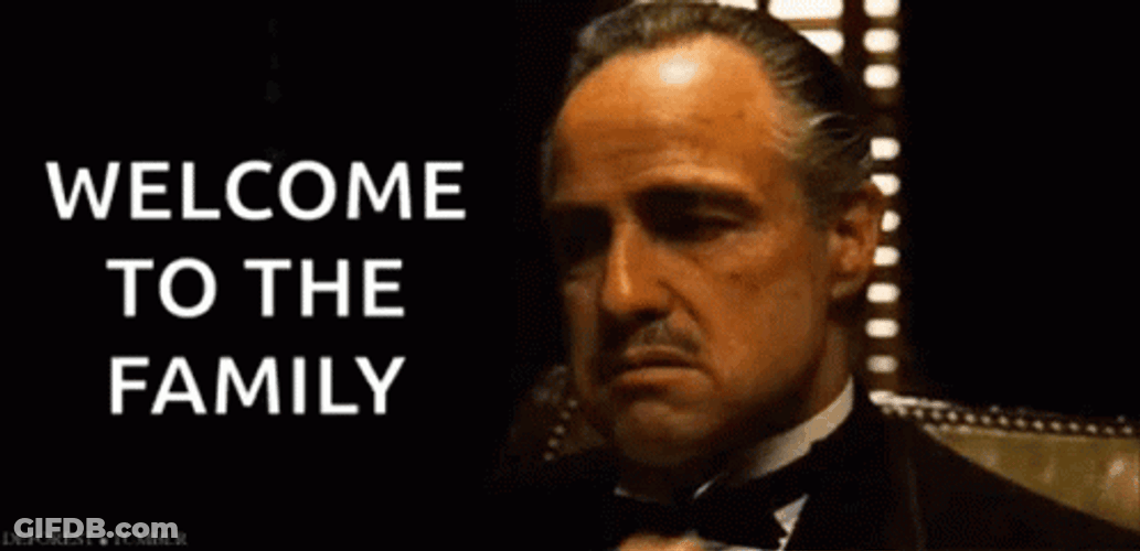 The Godfather Vito Corleone Welcome GIF