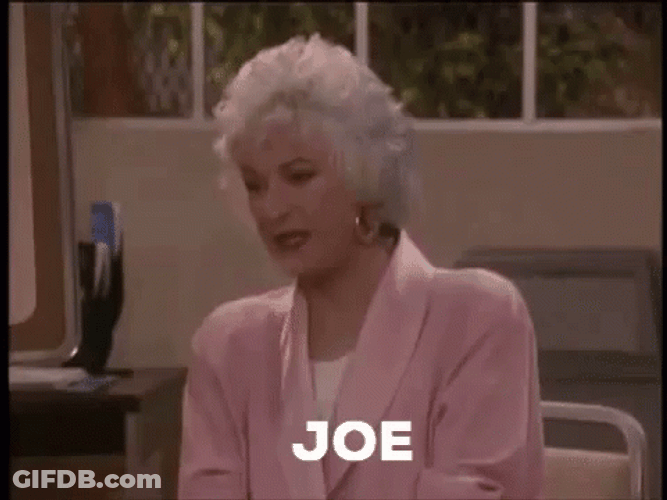 The Golden Girls Joe Mama GIF