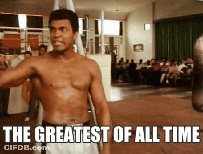 The Great Muhammad Ali The Champ Is Here GIF