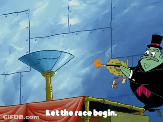The Great Snail Race Start Your Engines GIF