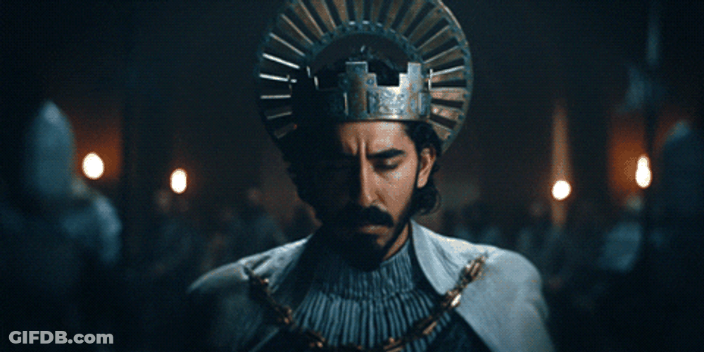 The Green Knight Dev Patel GIF