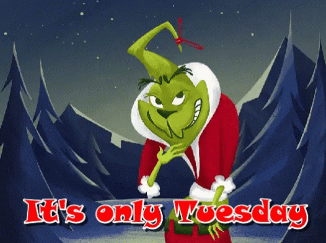 The Grinch Cute Tuesday GIF
