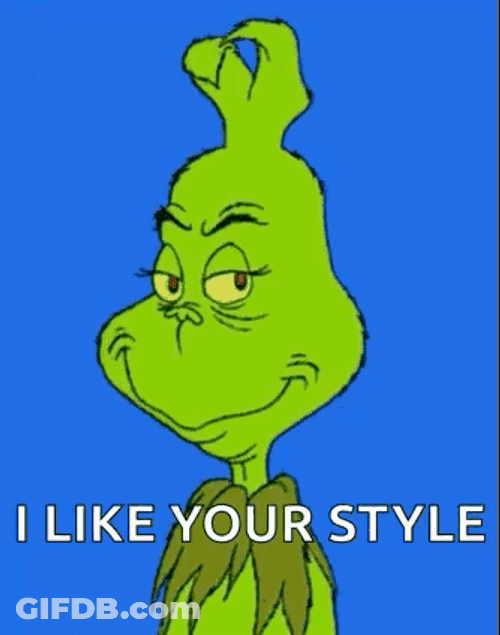 The Grinch Evil Smile GIF