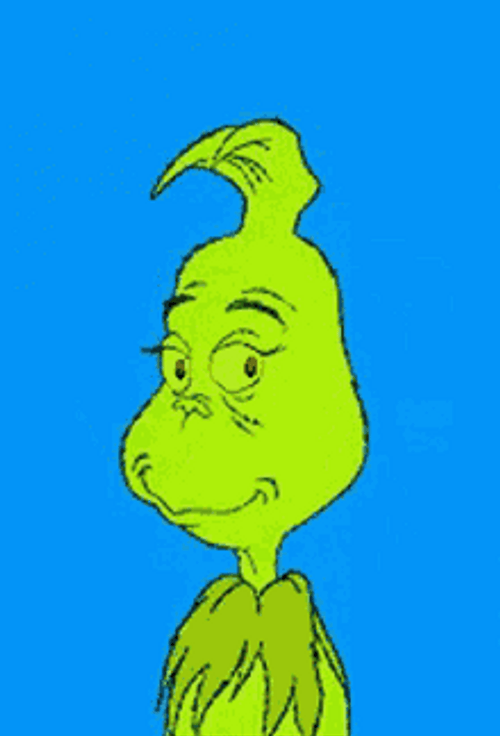 The Grinch Evil Smile GIF