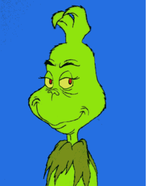 The Grinch Evil Smile GIF
