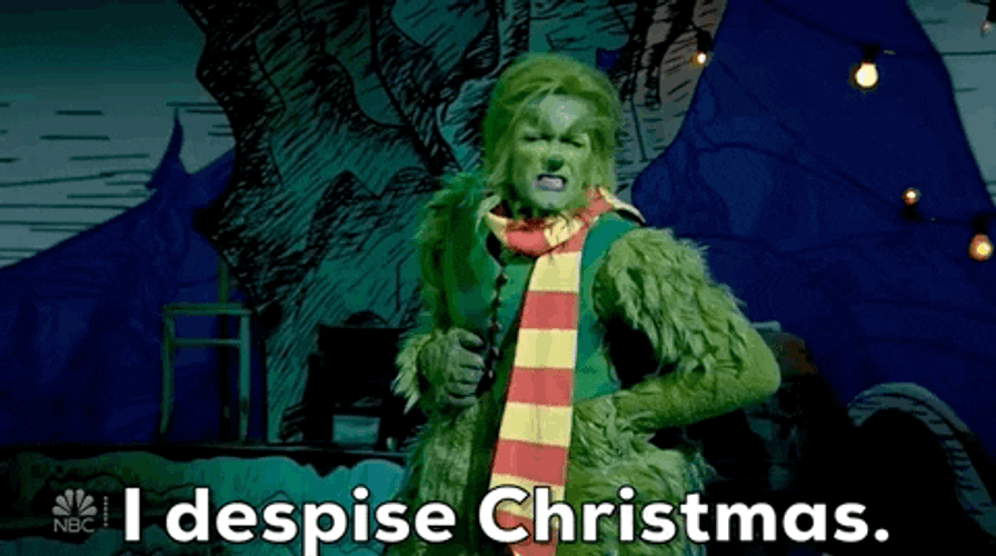 The Grinch Hate Christmas GIF