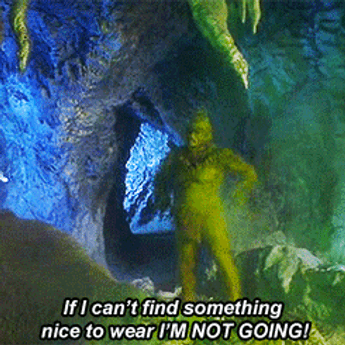 The Grinch Not Going GIF