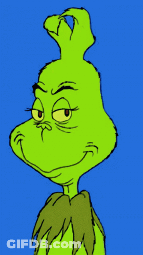 The Grinch Scheming GIF