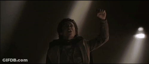 The Hand Of God Be My Witness Is Written On A Black Background GIF