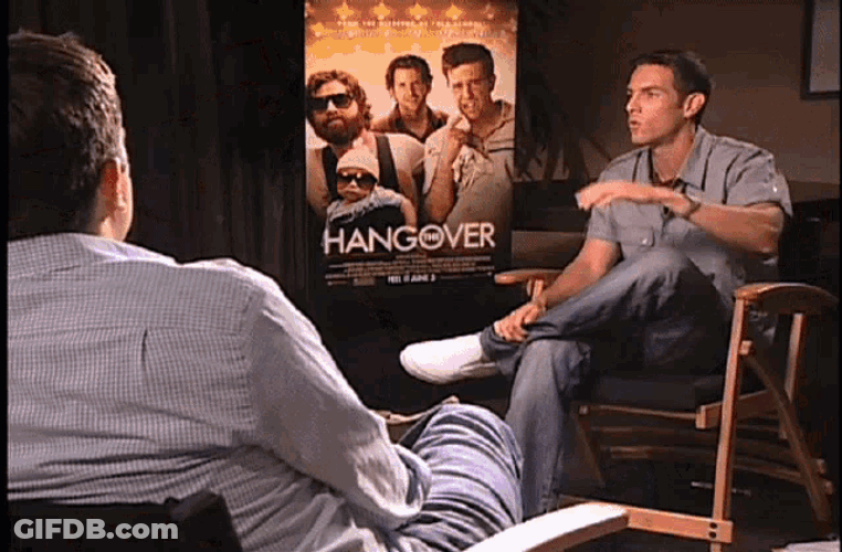The Hangover Interview GIF