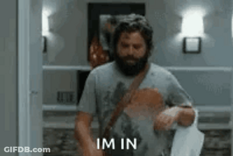 The Hangover Wolf Pack GIF