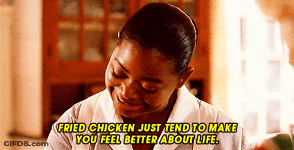 The Help Octavia Spencer Fried Chicken Wisdom GIF