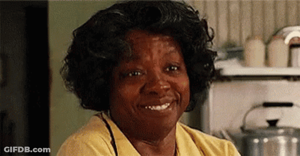 The Help Viola Davis Laughing GIF