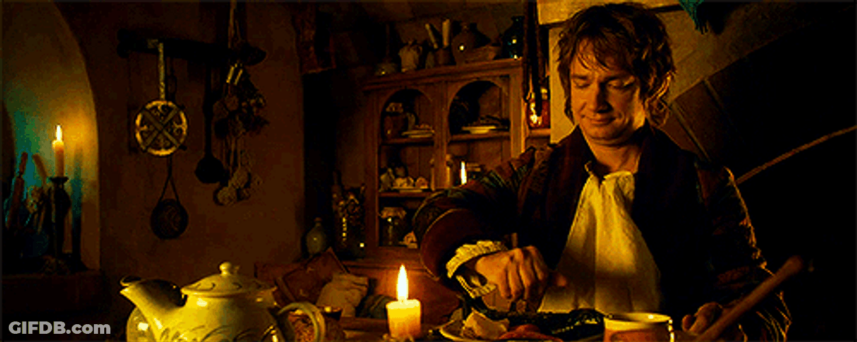 The Hobbit Spiritual Bilbo GIF