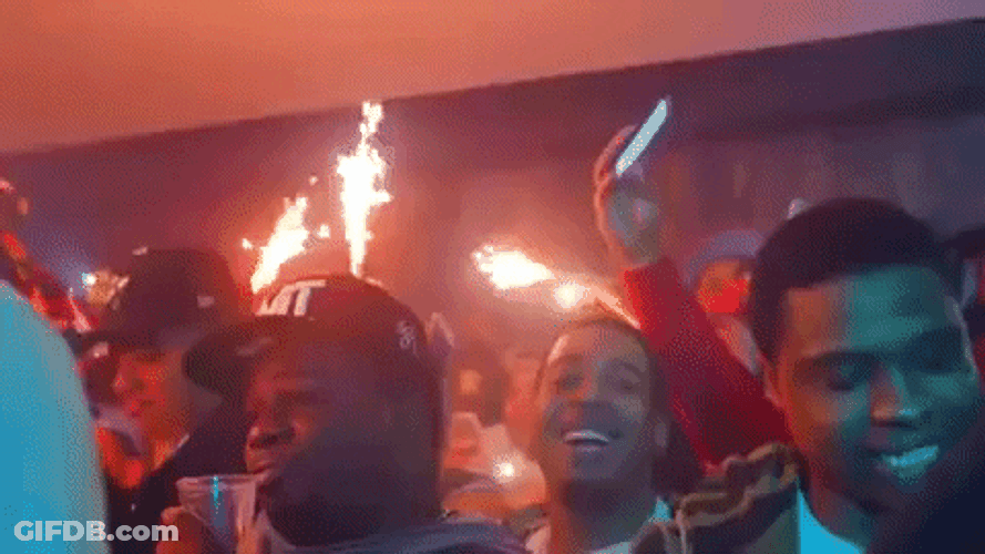 The Hood Drinking And Clubbing GIF