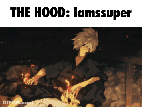 The Hood Lams Super Poster With Man GIF