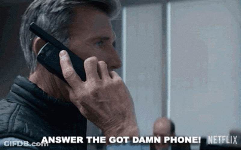 The Ice Road Answer Me GIF