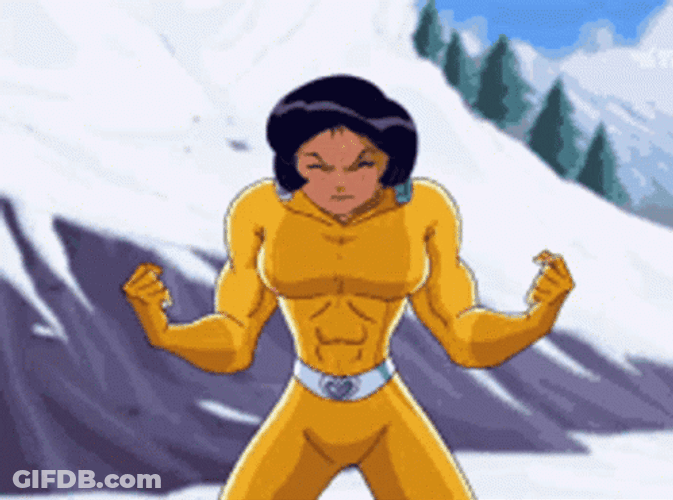The Incredible Bulk Alex Muscle Growth GIF