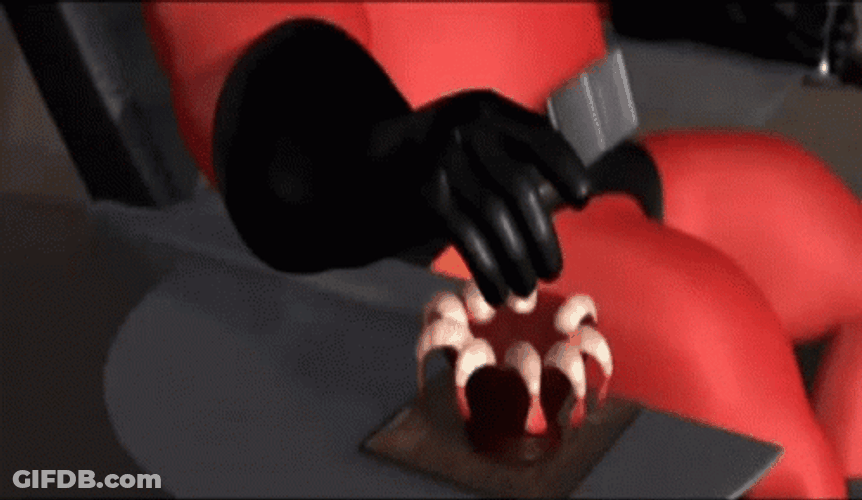 The Incredibles Bob Parr Eating GIF