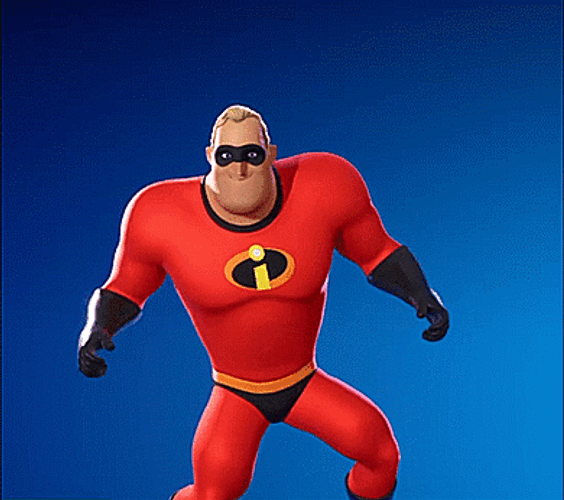 The Incredibles Bob Parr Fortnite Dance GIF