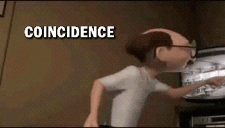 The Incredibles Coincidence I Think Not GIF