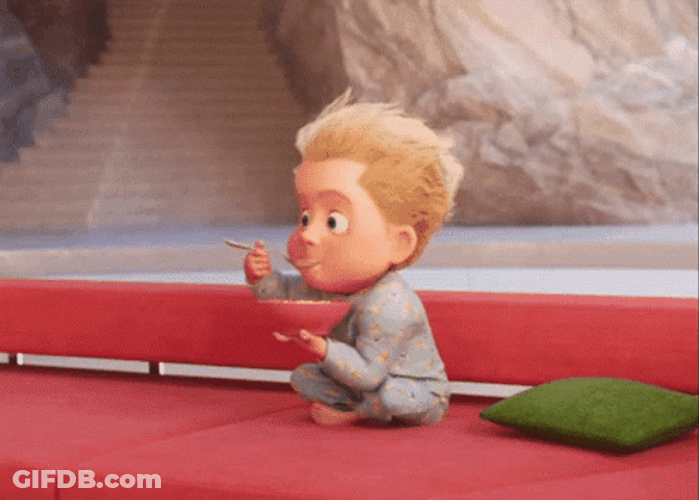 The Incredibles Dash Eating GIF