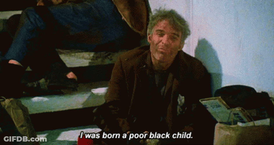 The Jerk I Was Born Poor Black Child GIF