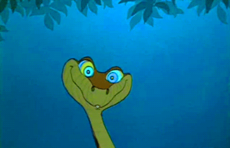 The Jungle Book Hypnotized Snake Kaa GIF
