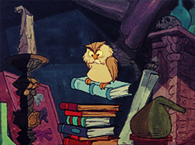 The Jungle Book Magical Library GIF