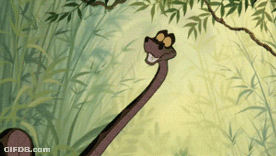 The Jungle Book Snake Kaa GIF