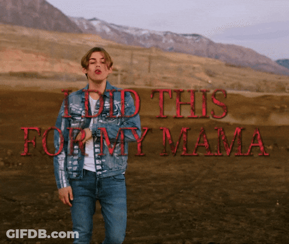 The Kid Laroi Singing For Mama GIF
