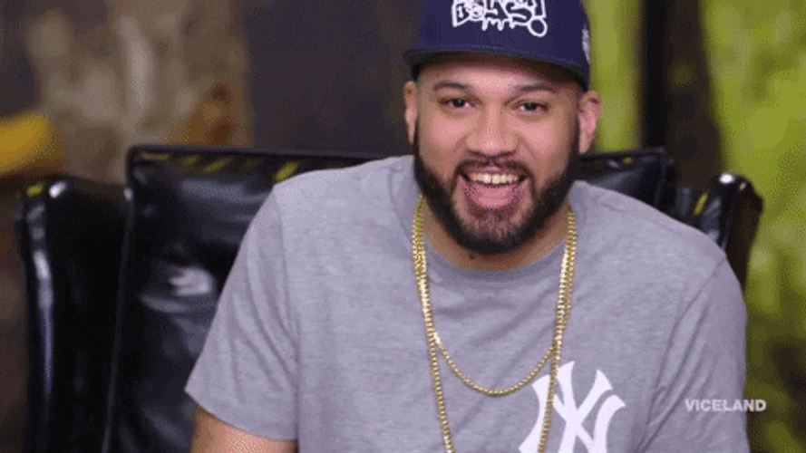 The Kid Mero Imitating Rim Shot GIF