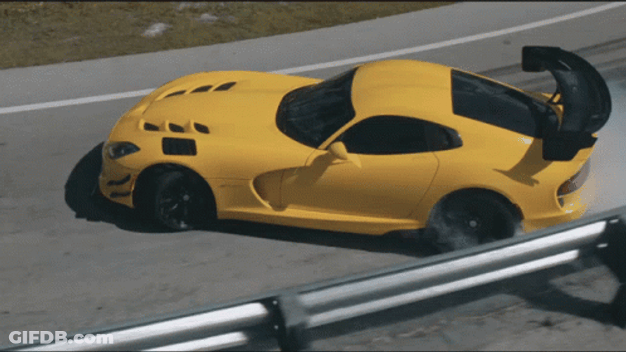 The Last Dodge Viper GIF
