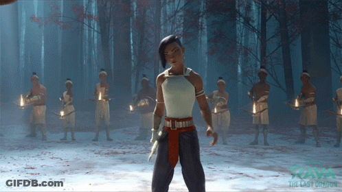 The Last Dragon Poster Group GIF