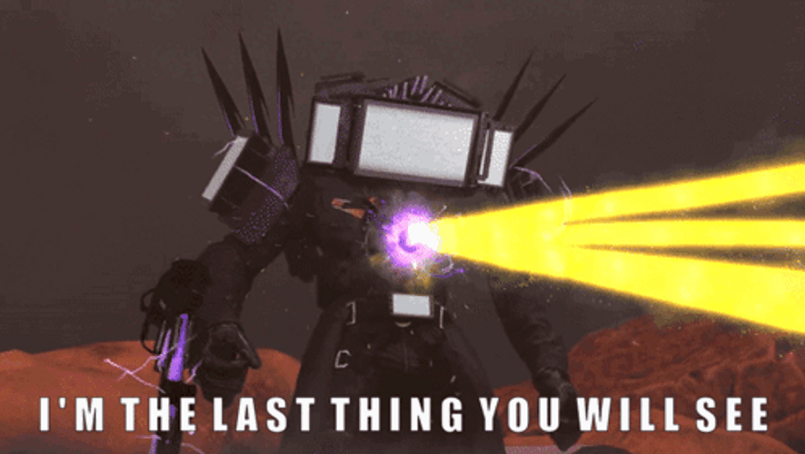 The Last Thing You Will See Skibidi Toilet GIF