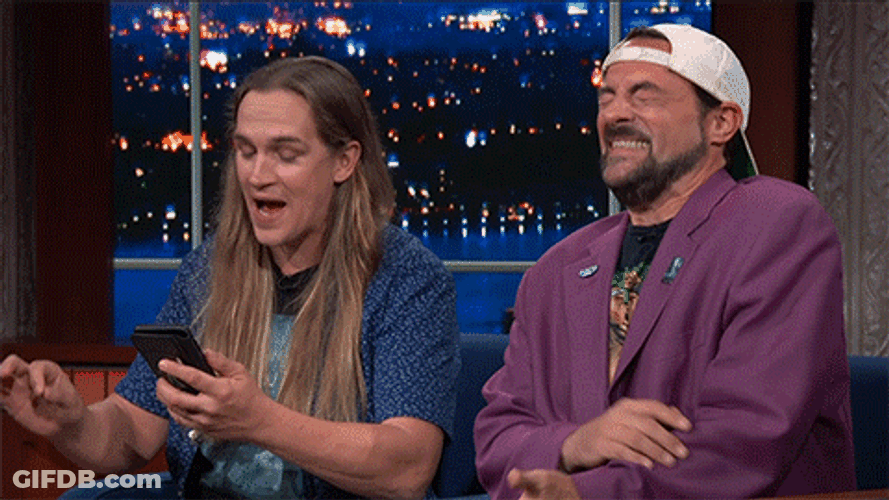 The Late Show With Jay And Silent Bob GIF