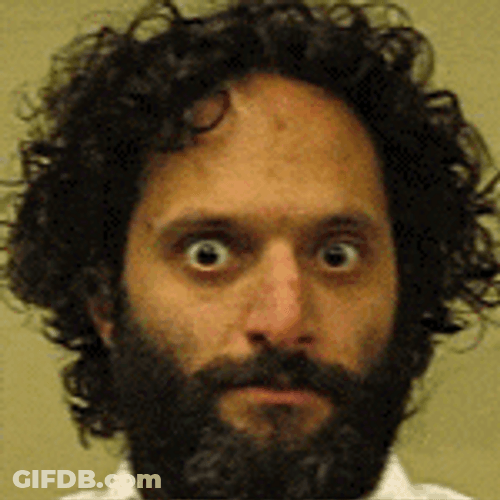The League Jason Mantzoukas Shock Face GIF