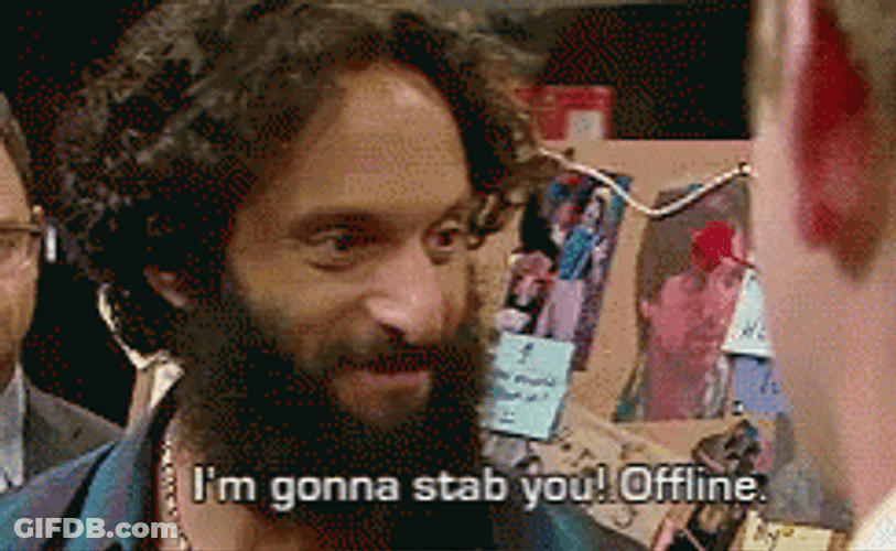 The League Jason Mantzoukas Threatening GIF