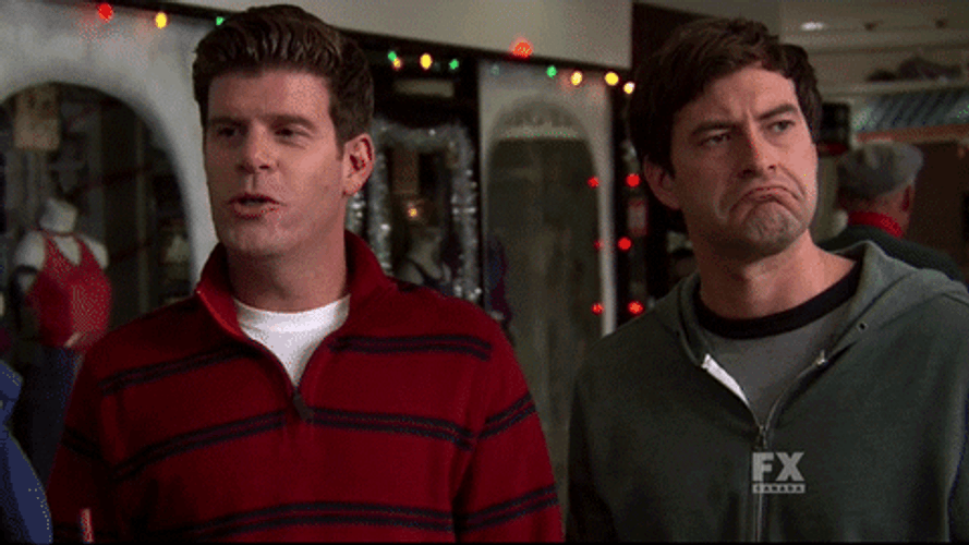 The League Men Serious Talk GIF