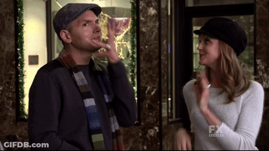 The League Partners Weird Movements GIF