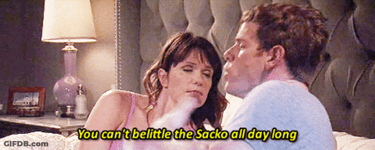 The League Quarrel On Bed GIF