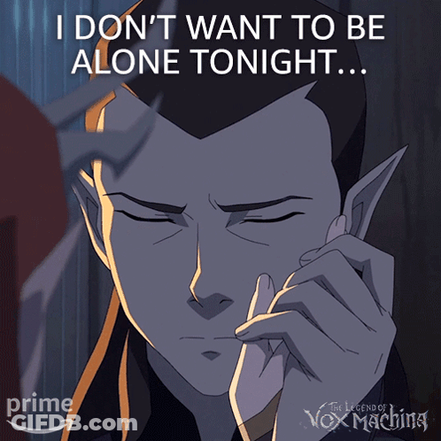The Legend Of Vox Machina Man With Hand On Face GIF